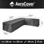 AeroCover loungesethoes hoekset L-vorm rechts 330 x 255 x 100 x 70 cm